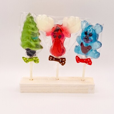 Artisanal Moose Lollipop 3 Pack