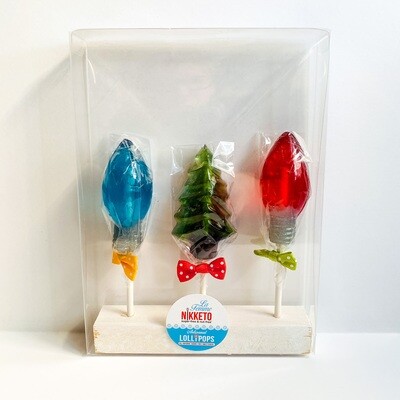 Artisanal Christmas Lollipop 3 Pack