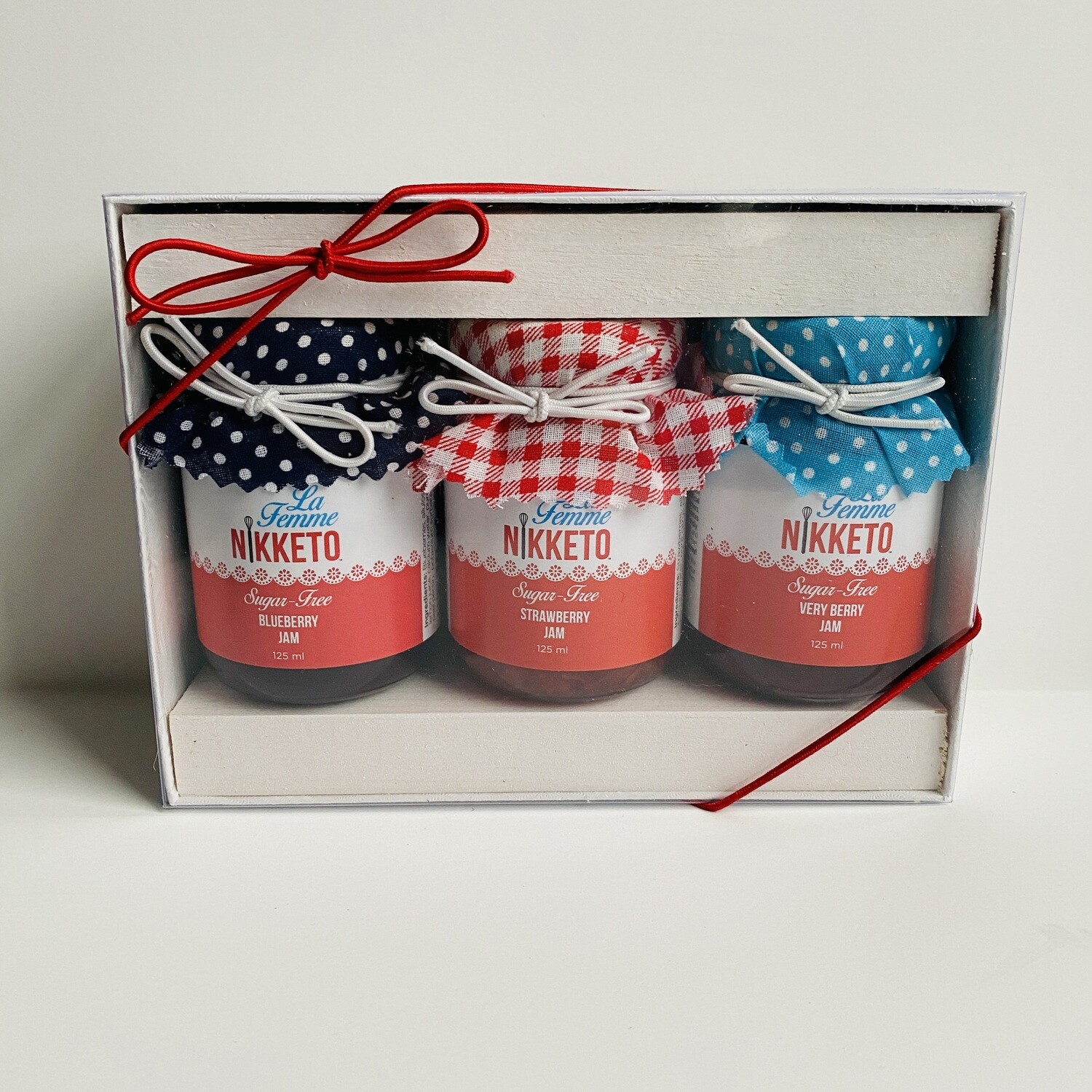 Jam Gift Set: Strawberry, Blueberry, and Very Berry