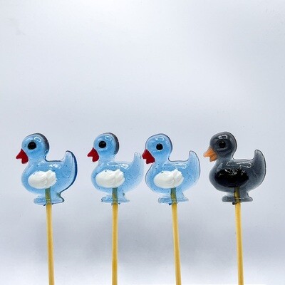 A Not So Ugly Duckling Lollipop 4 Pack