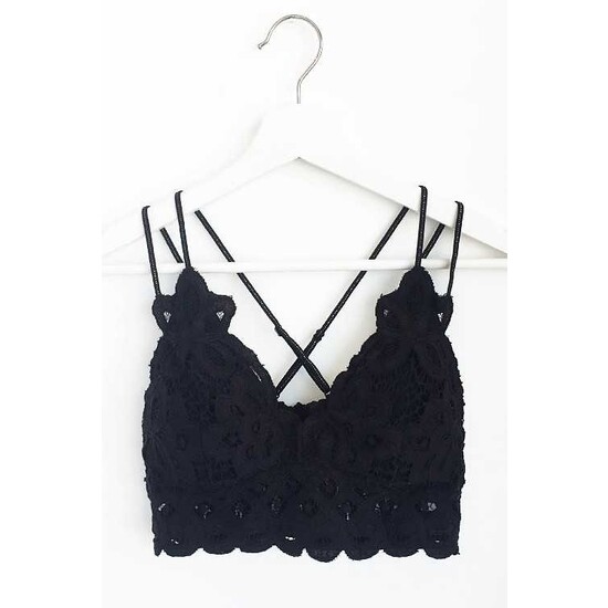 Scalloped Lace Cami Bralette