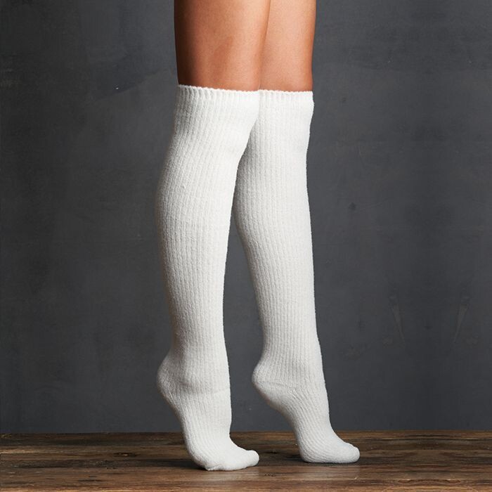 Cloud Rib Over the Knee Sock