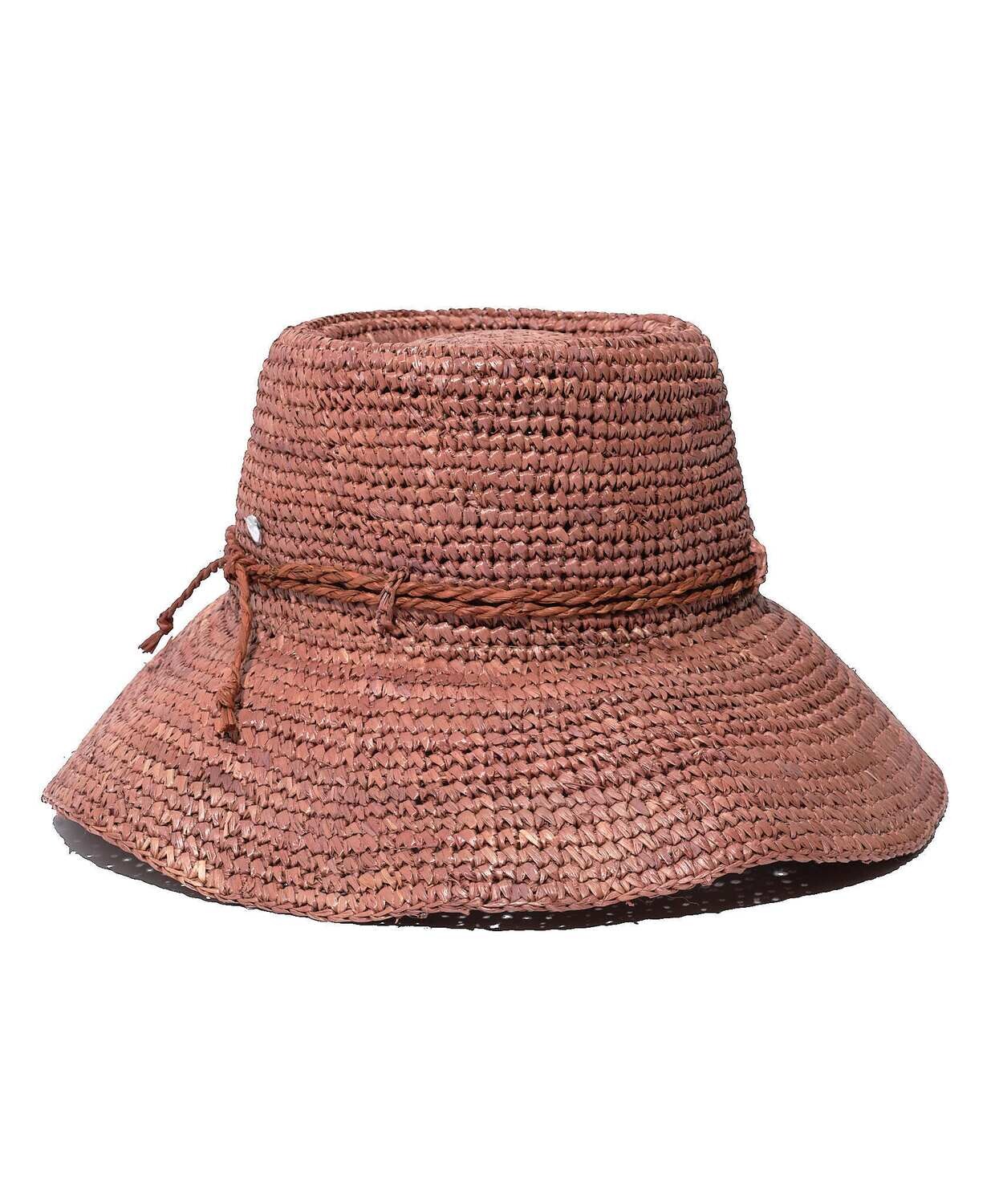 Raffia Packable Bucket Hat