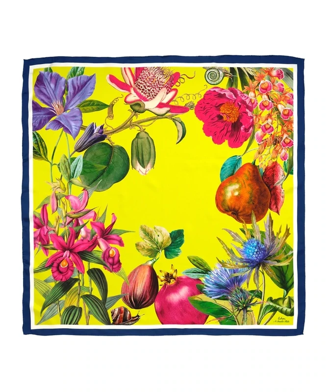 A Snail&#39;s Tale Silk Square