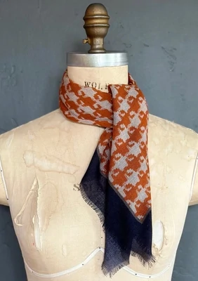 Corn Dancer Scarf in Flame