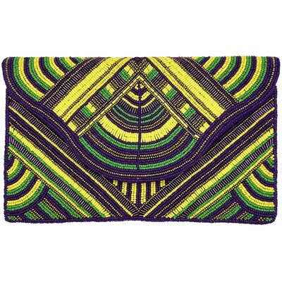 Mardi Gras Clutch