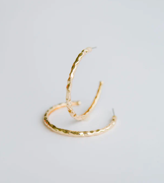 Charley Large Gold Earrings