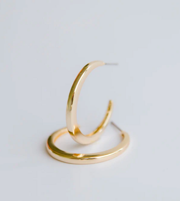 Ryle Medium Gold Earrings