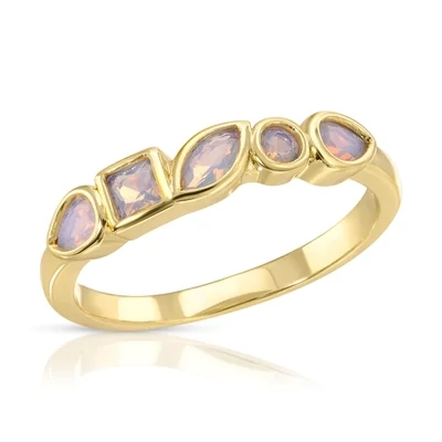 Calista Ring - Pink Opal
