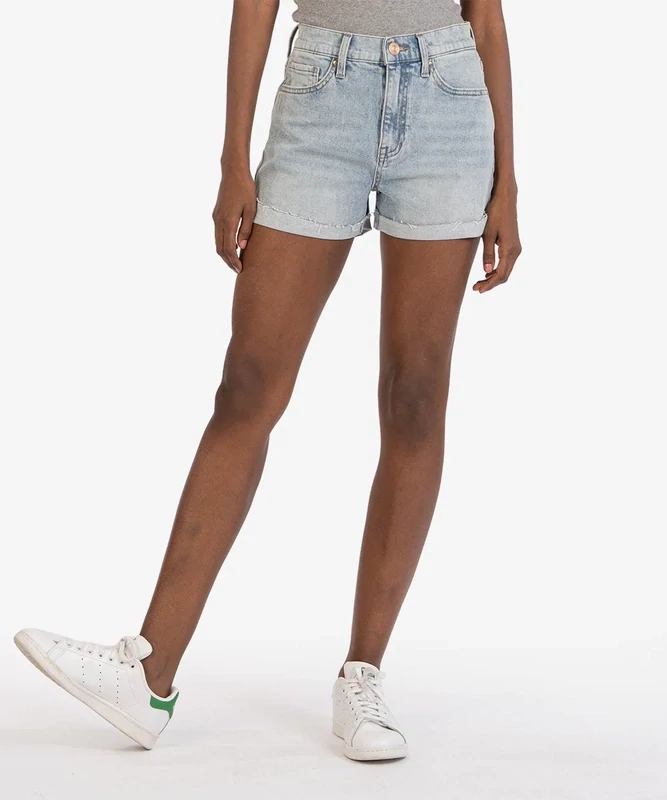Jane High Rise Short - Encourage Wash