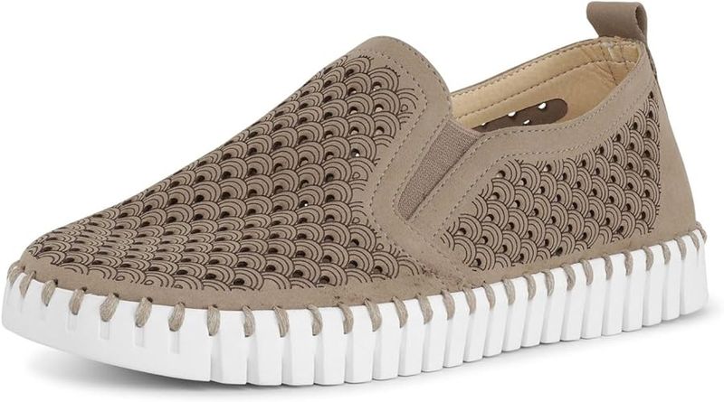 Flat Tulip Slip-On 