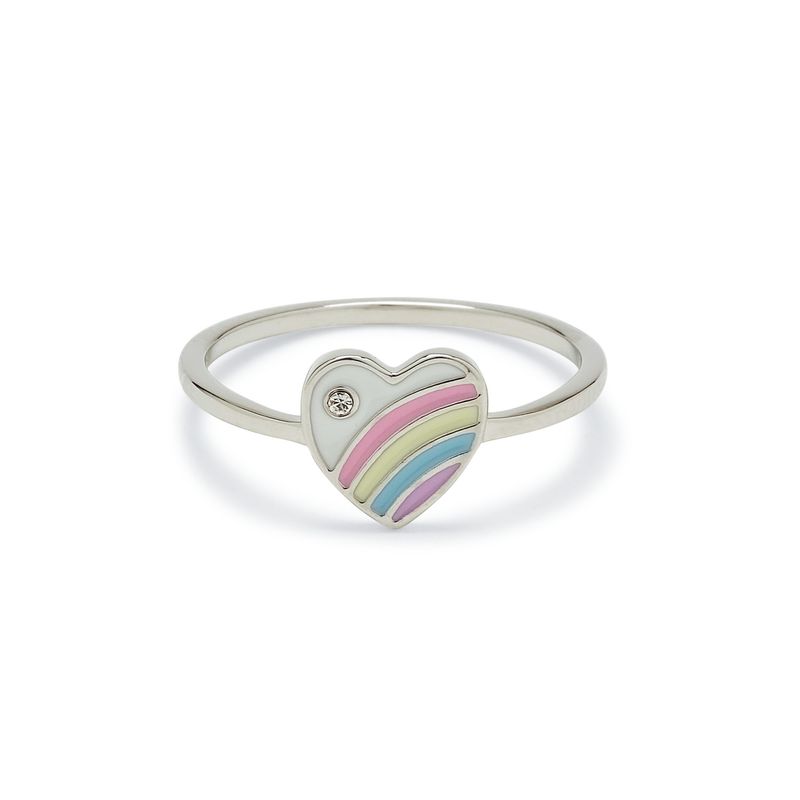 Pastel Vintage Heart Ring