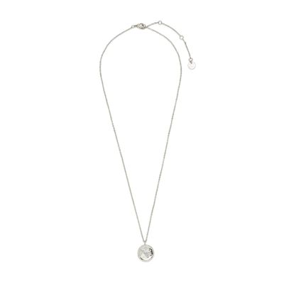 Crystal Mountain Coin Necklace