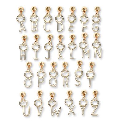 Charm Bar Letter Drop Charm