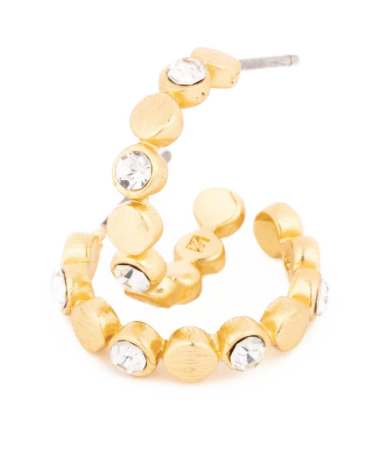 Gianna Small Gold Earrings