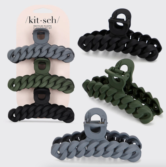 Eco-Friendly Chain Claw Clip 3pc Set