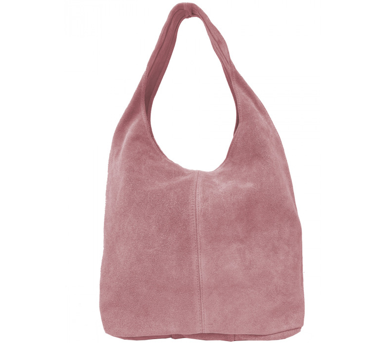 Suede Messenger Bag