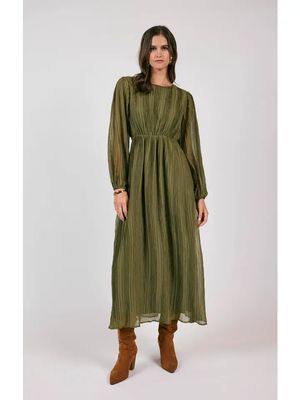 The Poets Cutout Waist Maxi Dress