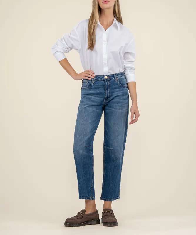 Ashley Barrel Jean - Dedication Wash