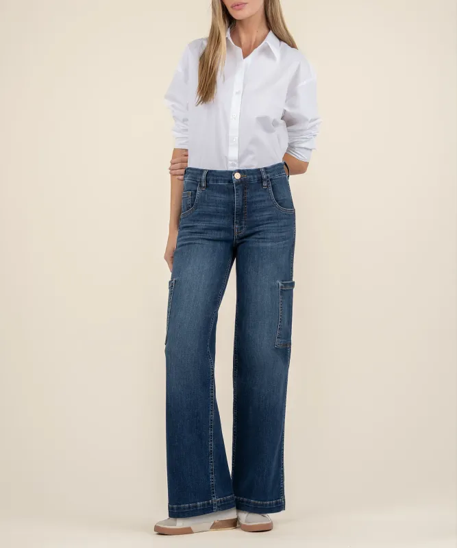 Jodi Wide Leg Jean - Balance Wash
