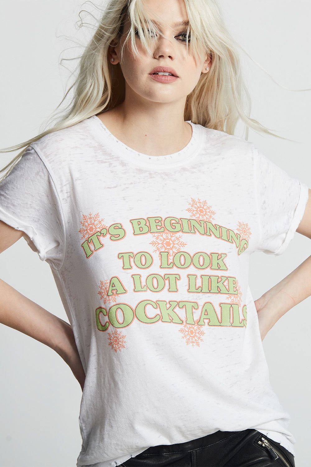 Holidazed Burnout Tee
