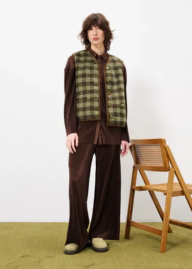 High Waist Woven Pant