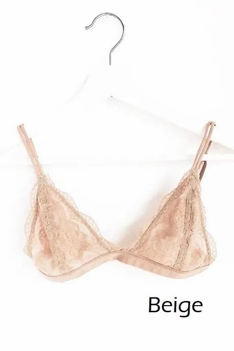 Floral Sheer Lace Bralette