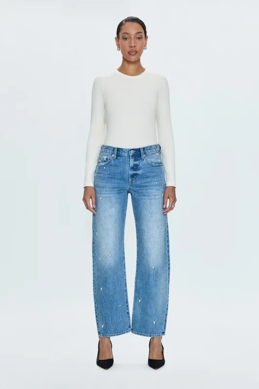Lexi Straight Jean - Confetti Vintage