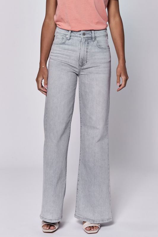 Fiona Wide Leg Jean - Dovey Wash