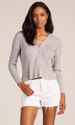 Dolman Long Sleeve Henley