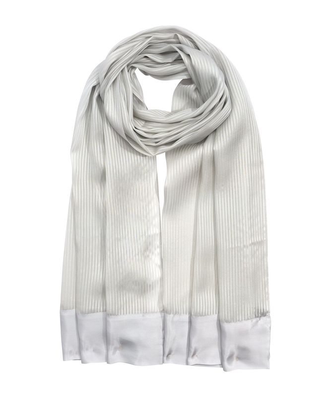 Satin Stripe Metallic Wrap