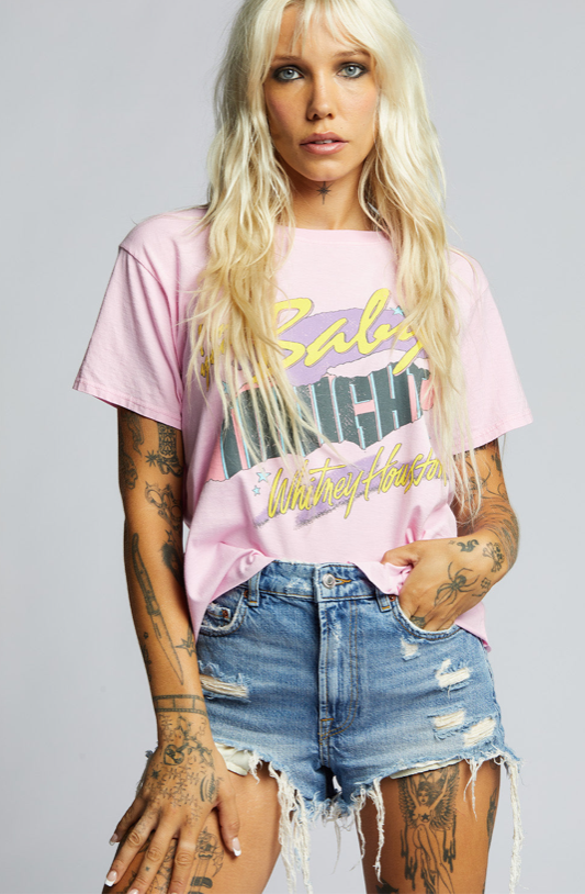 Whitney Houston Tonight Cropped Tee