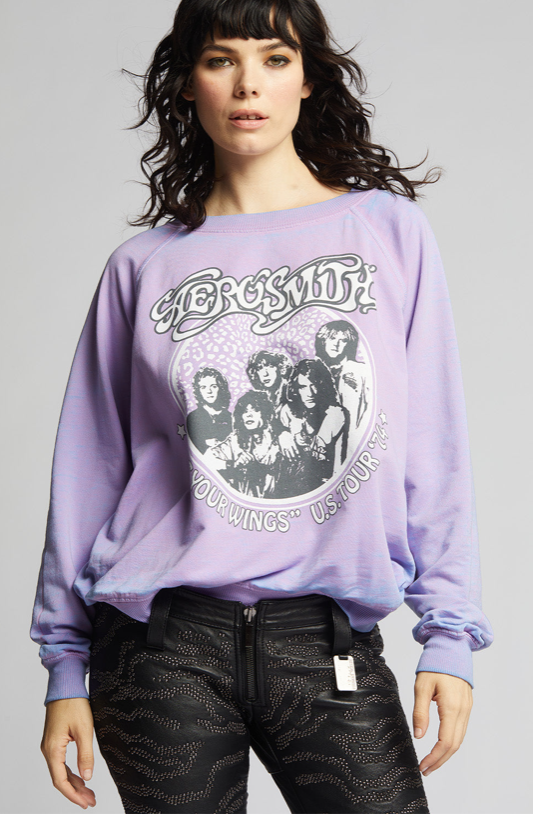 Aerosmith Get Your Wings Tour 74 Sweatshirt