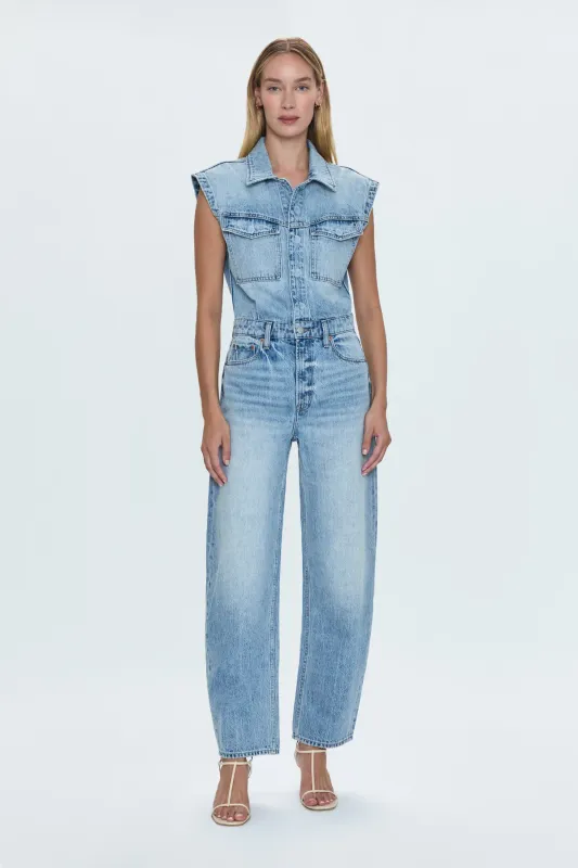 Ace Barrel Leg Jumpsuit - Rally Wash