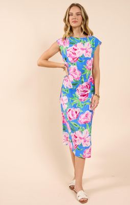 Technicolor Cutout Dress