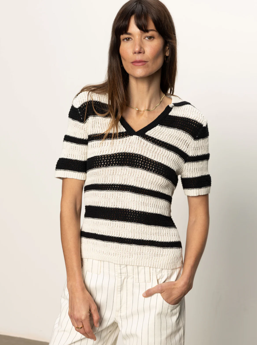 Knitted Collared Top