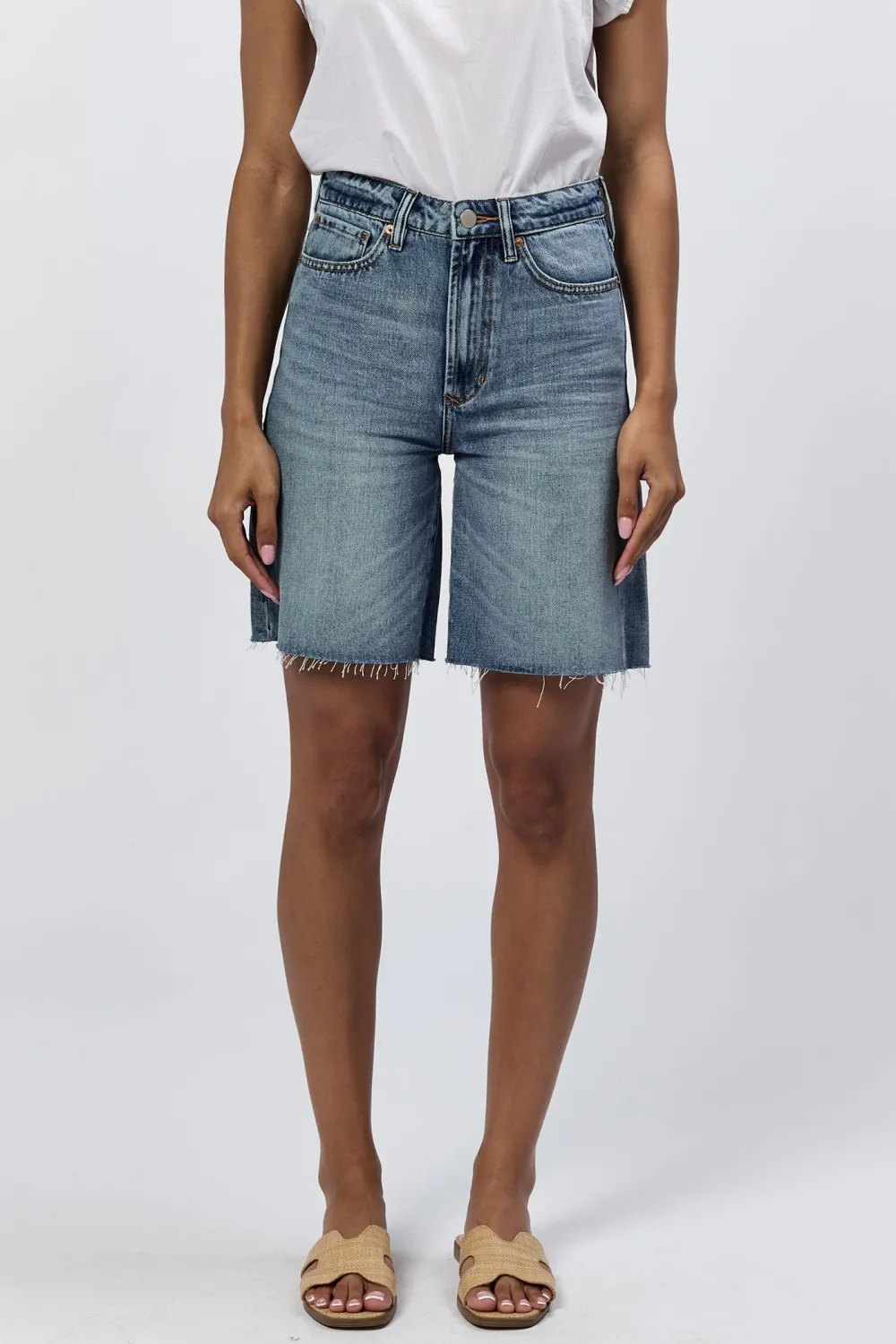 Boyfriend Short - Waveline Wash
