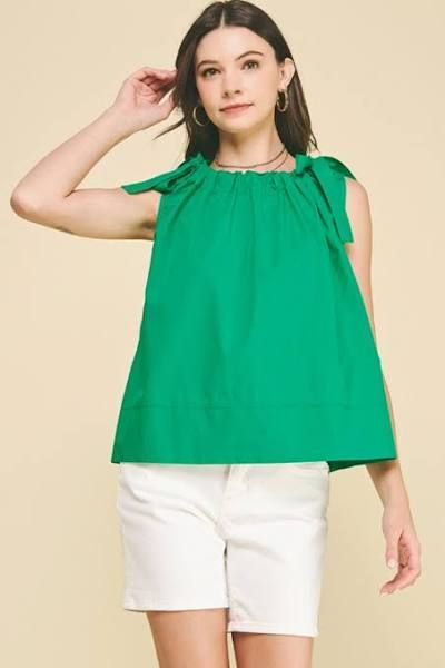 Tie Detailed Sleeve Blouse Top