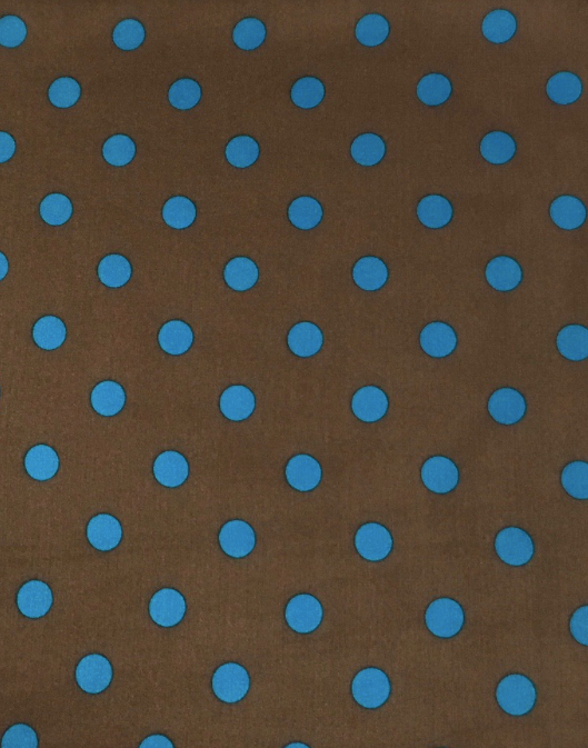 Cowboy Polka Dot Silk Scarf