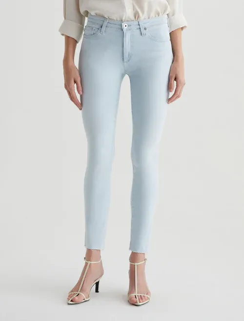 Prima Ankle Cigarette Leg Jean - Heat Wave Wash