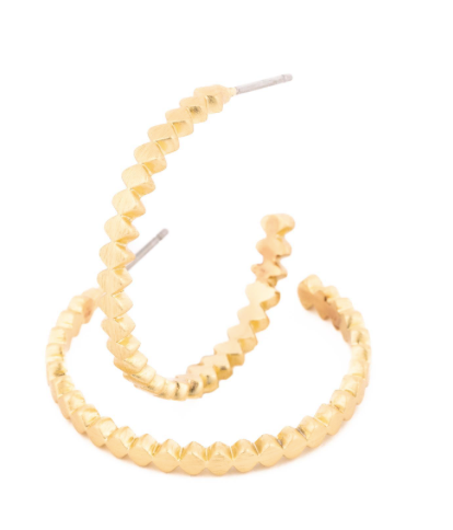 Isabelle Gold Medium Hoops