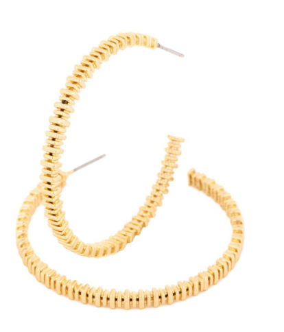 Aubrey Gold Large Hoops