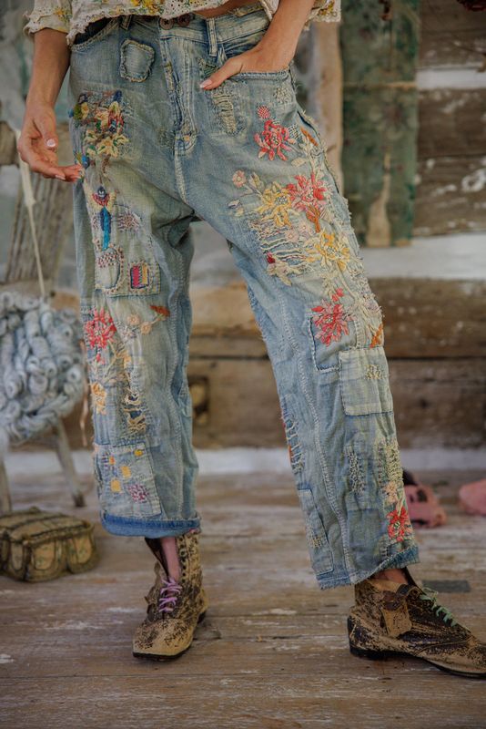 Hummingbird Miner Denims in Faded Indigo