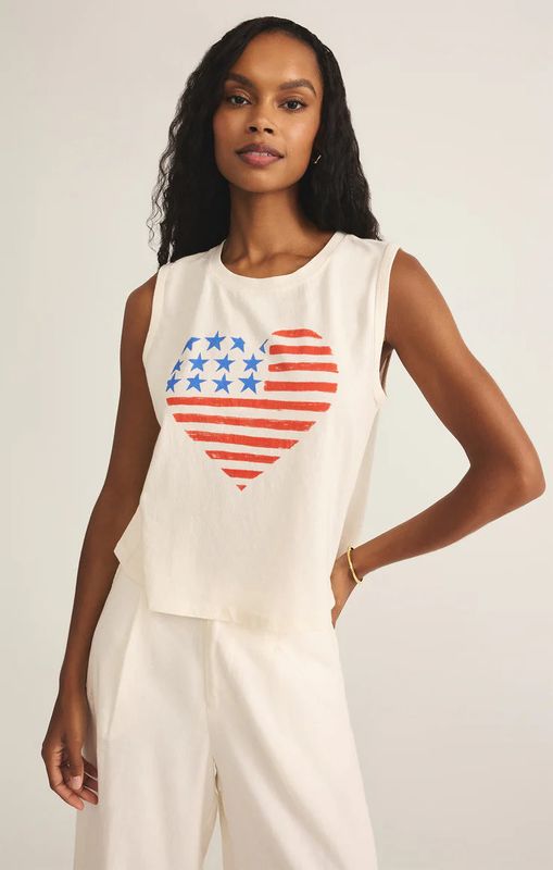 Stars &amp; Stripes La Mer Tank