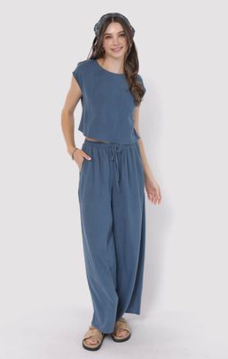 Sugarloaf Elastic Waist Pants