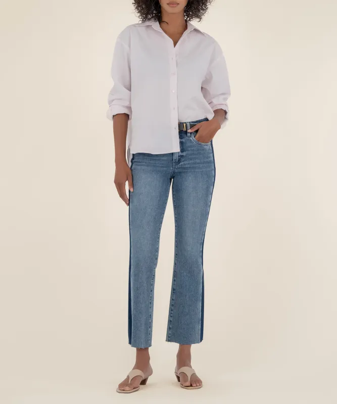 Kelsey Ankle Flare Jean - Inerrant Wash