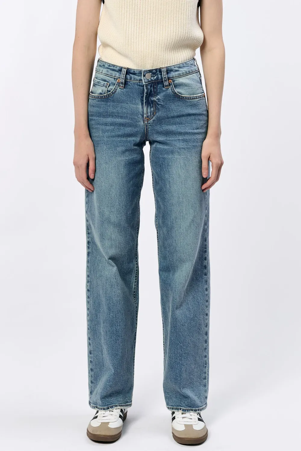 Taylor Straight Leg Jean - Vintage Flow Wash