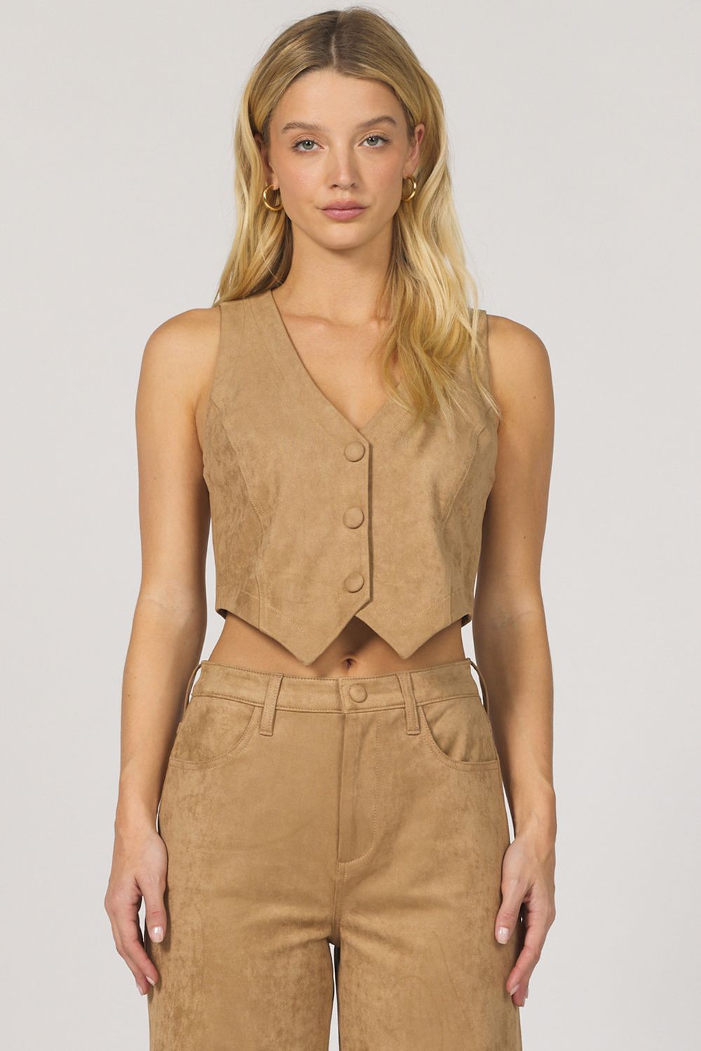 Drea Suede Vest