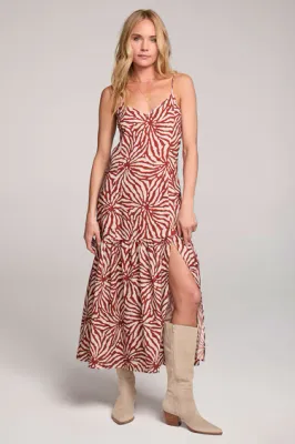 Marcela Rustic Midi Dress