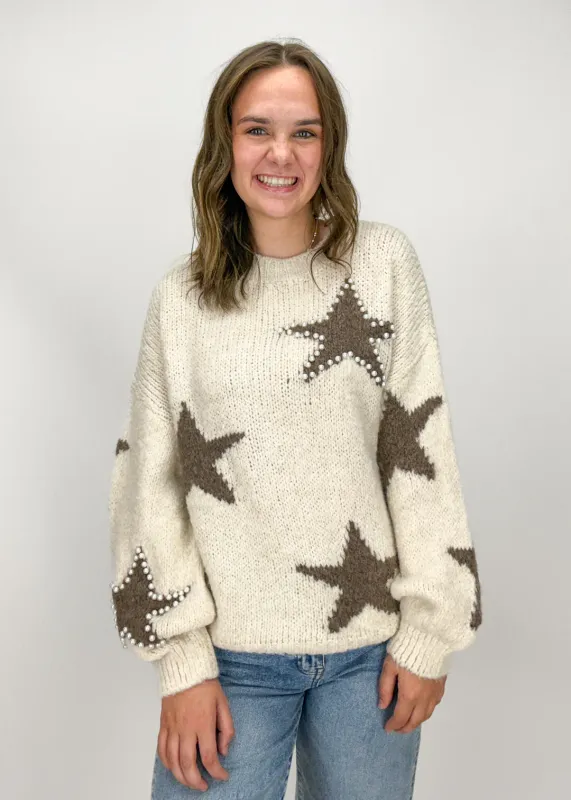 Pearl Star Sweater